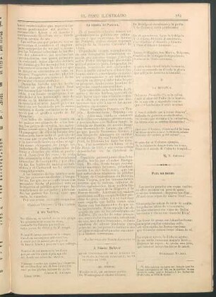 A Simón Bolívar : En la inauguración de su estatua en la Plaza Mayor de Guayaquil, el 24 de Julio de 1889.