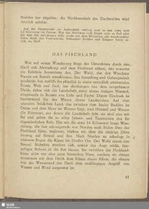 Das Fischland
