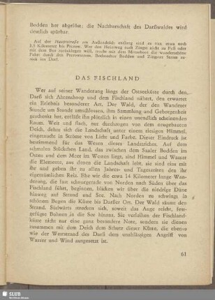 Das Fischland
