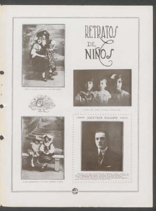 Retratos de niños - [Ilustración]