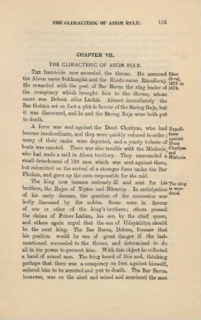 Chapter VII. The climateric of Ahom rule