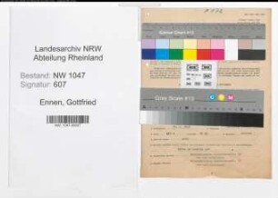 Entnazifizierung Gottfried Ennen , geb. 30.04.1893 (Angestellter)