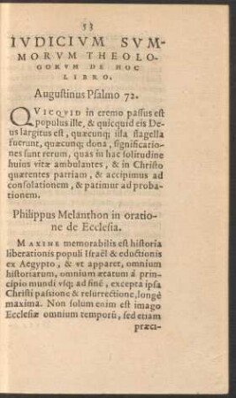 Iudicium Summorum Theologorum De Hoc Libro.
