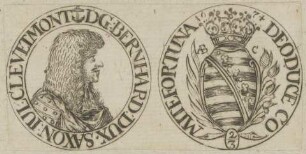Bildnis von Bernhard, Herzog von Sachsen-Jena