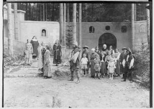 Waldbühne Sigmaringendorf - Ekkehard (Franz Kaim); Szenenbild