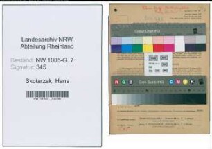 Entnazifizierung Hans Skotarzak , geb. 26.08.1906 (Arbeiter)