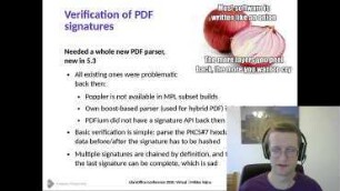 OOXML PDF Digital Signing in Draw and elsewhere