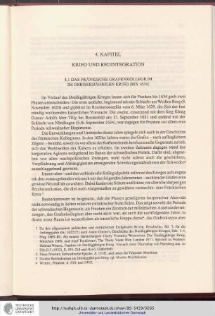 4. Krieg und Redintegration