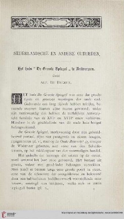 Nederlandsche en andere Oudheden
