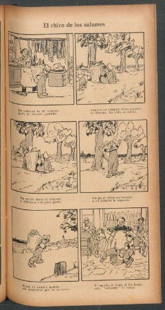 El chico de los salames - [Cómic]