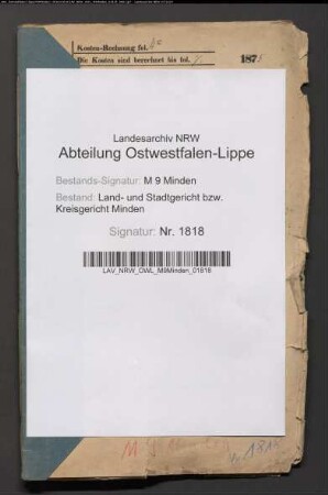 Sonstige: Peper, Friedrich Wilhelm; Sonstige: Peper, Marie, geb. Rothemeyer: