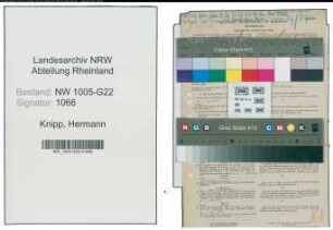 Entnazifizierung Hermann Knipp , geb. 05.04.1899 (Kaufmann)