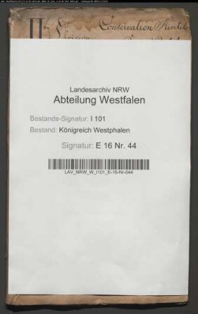 Holzberechtigung des von Schellersheim zu Eisbergen im Ellerburger Revier