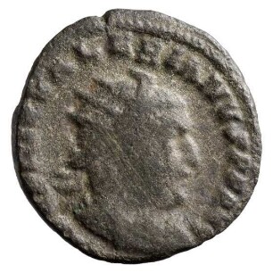 Münze, Antoninian, 256 - 258 n. Chr.