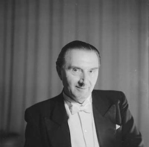 Porträt Prof. Fritz Rucker, Flötist