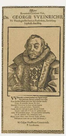 Bildnis des Georgius VVeinrichius