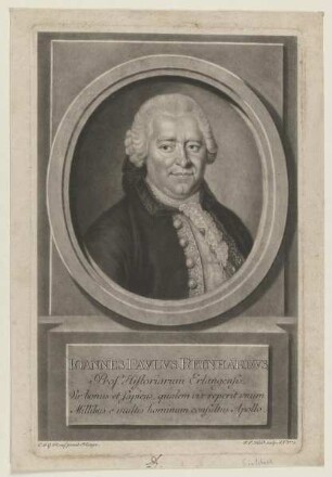 Bildnis des Johann Paul Reinhard