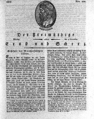 Nro. 220, Montag den 4. November