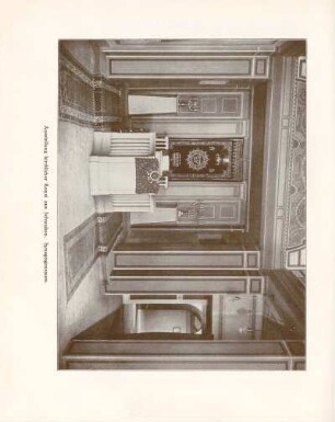 Ausstellung kirchlicher Kunst aus Schwaben. Synagogenraum