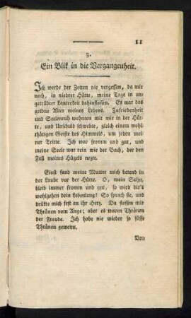 3. Ein Blik in die Vergangenheit