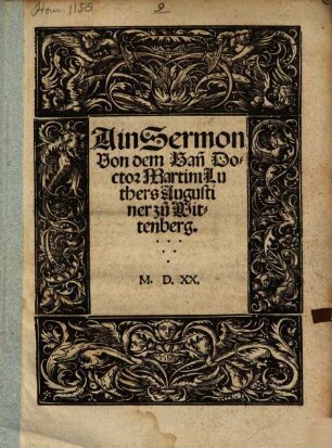 Ain Sermon von dem Bann
