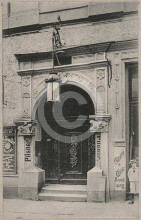 Portal des Hauses Burgstr. 5 Schweidnitz