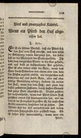 319-334, Fünf-Sechs und zwanzigstes Kapitel.