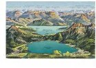 Kochel- und Walchenseegebiet aus der Vogelschau