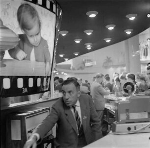 Messestand : Köln. Messestand der Firma Agfa AG, Leverkusen, auf der photokina