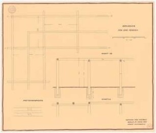 Pergola: Schnitte, Details