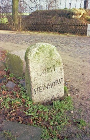 Steinhorst (Kreis Herzogtum Lauenburg): Grenzstein Amt Steinhorst 1842