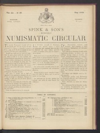 N° 30 May 1895