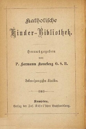Der heilige Otto, Bischof von Bamberg, Apostel der Pommern : der Jugend erzählt