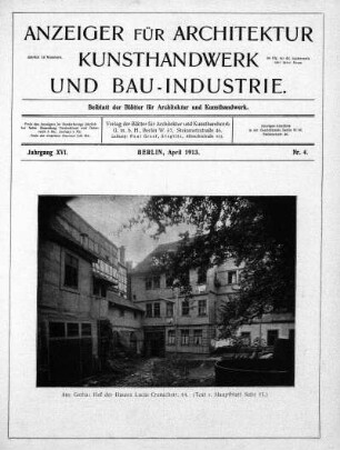 Nr. 4, April 1913