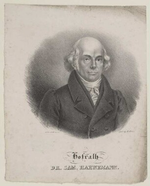 Bildnis des Dr. Sam. Hahnemann