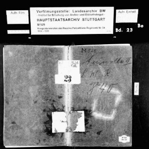 Kriegsstammrolle der Leichten Munitionskolonne Nr. 840