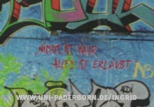 ..NiCHTS iST WAHR ALLES iST ERLAUBT!