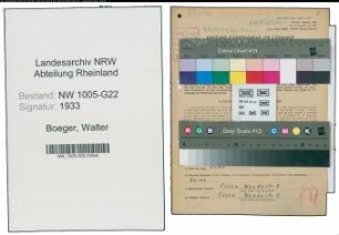 Entnazifizierung Walter Boeger , geb. 25.02.1909 (Geschaeftsfuehrer)