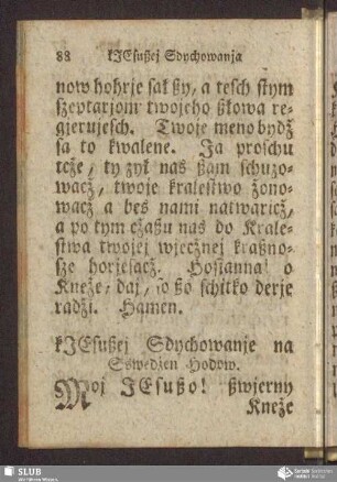 kJesußej Sdychowanje na Sswedżen Hodow