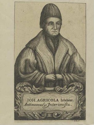 Bildnis des Ioh. Agricola Islebius