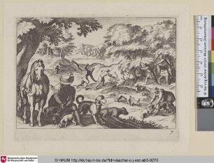[Das Schießen von Hasen; Shooting Rabbits]