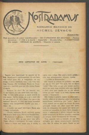 Nostradamus : Romance heróico