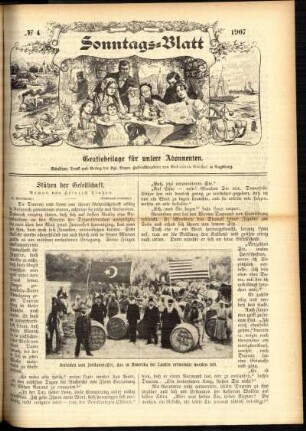 Ausgabe vom Sonntag, den 27. Januar 1907.