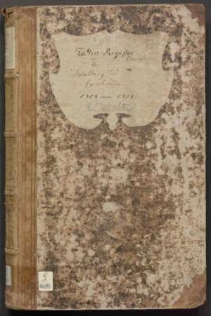 Totenregister I Spielberg und Egenhausen