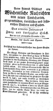 Zwey und fünfzigstes Stück
