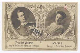 Friedrich Wilhelm, Kronprinz ... Cecilie, Herzogin zu Mecklenburg-Schwerin