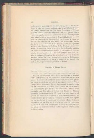 Leyendo á Víctor Hugo