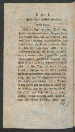 Zweiundzwanzigstes Kapitel. Doktor Schlicht