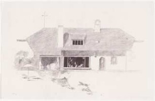 Wohnhäuser, St.Loup/Versoix (Häuser Schwebes und Platz): Haus Platz: Ansicht von S