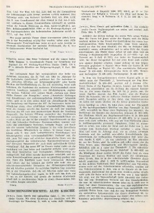 593-594 [Rezension] Jonas, Hans, Die mythologische Gnosis